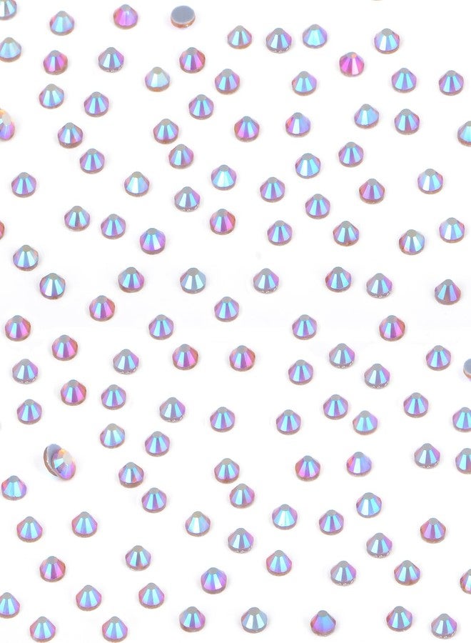إن سي بي NCB 2880 قطعة من أحجار الراين اللاصقة بالحرارة، أحجار الراين الكريستالية المسطحة للحرف اليدوية، الملابس والأحذية، الزينة اليدوية (توباز AB، SS6 2 مم) - Image 2